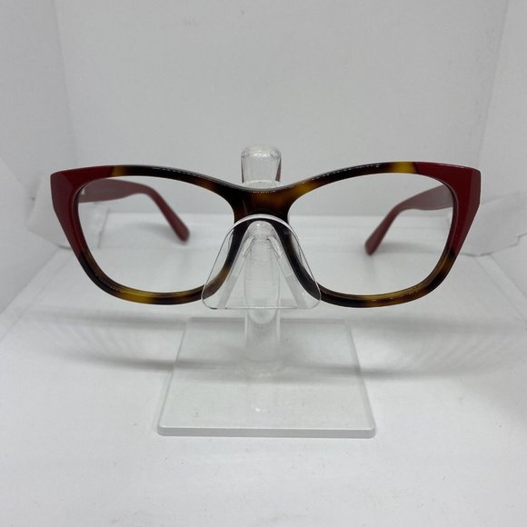 Maui Jim MJO2401-66 Eyeglasses Frames Red/ Brown Tortoise 52-16-140 Cat Eye